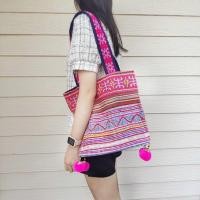ราคา กระเป๋าม้งผ้าทอมือแต่งจิกมืองานทำมือจังหวัดเชียงใหม่ (4488696466)