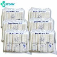 ราคา แพ็ค 6 ถุง (50ชิ้น/1ถุง) หมวกคลุมผม 14 แกรม BOUFFANT CAP สีขาว ถุงสกรีน หมวกตัวหนอน หมวกใยสังเคราะห์ หมวกอนามัย (25727903087)