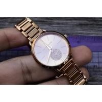 ราคา นาฬิกา Vintage มือสองญี่ปุ่น MICHAEL KORS Copper Dial ผู้หญิง ระบบ Quartz ทรงกลม 30mm ใช้งานได้ปกติ (25838546911)