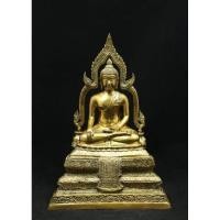 ราคา หลวงพ่อเพชร วัดท่าหลวง จ.พิจิตร เนื้อทองเหลือง หน้าตัก5นิ้ว (22758362581)