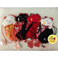 ราคา กระเป๋าแมวกวักผ้าญี่ปุ่น ราคาใบละ 39 บาท น่ารัก (3215985181)