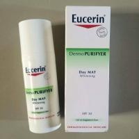 ราคา Eucerin DermoPURIFYER Day Mat Whitening SPF30 50ml. #750บาท #ของแท้100% (260935578)