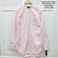 ราคา เสื้อเชิ้ตคอจีนเด็กโต หรือสาวไซส์S POLO RALPH LAUREN ใหม่ แท้100% ลายทางสีชมพูขาว ผ้านิ่มมากๆค่ะ ไซส์ 16(XL),11-12y (47703101607)