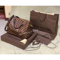 ราคา (Used like New) louis vuitton speedy bandouliere 30 DCปี15 (Full set ใบเสร็จจริง) (3714972468)