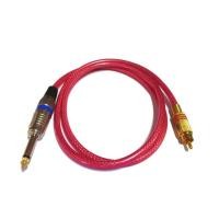 ราคา R005KSH NKE สายสัญญาณเสียง ปลั๊กไมค์แปลงเป็นปลั๊ก RCA 1เมตร/2 เมตร - สีแดง (62654901)