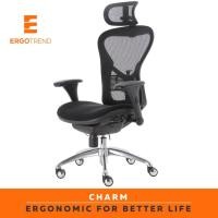 ราคา Ergotrend เก้าอี้เพื่อสุขภาพ เออร์โกเทรน รุ่น CHARM-01BMF สีดำ (235420155)