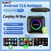 ราคา Carlinkit Carplay ai BOX wireless carplay ไร้สาย android box carplay ai box android 11 2+16GB QCM2290 YouTube Netflix IPTV 4G LTE (26812136404)