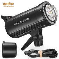 ราคา Godox SK400IIV sk400II-V 400Ws แฟลชสตูดิโอ ขนาดกะทัดรัด สําหรับถ่ายภาพสตูดิโอ สตรีม pk Godox 150Wii Godox sk400II (22522925272)