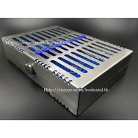 ราคา 180*130*45mm stainless steel instrument sterilization box with silicone pad for high temperature sterilization Autoclave (3844365557)