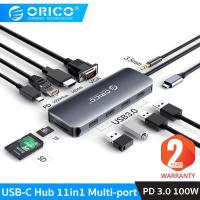 ราคา ORICO MC-U111P Multi-Port Type-C Hub 11 in 1 Docking Station โอริโก้ ฮับ USB Type-C มัลติพอร์ต 11 in 1 Grey (5653166807)