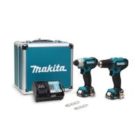ราคา MAKITA ชุด COMBO KIT 12VMAX รุ่น CLX224X1 ประกอบด้วย DF333DZ + TD110DZ พร้อมกล่อง รวมแบตเตอรี่-แท่นชาร์จ (มากีต้า) (28163561679)