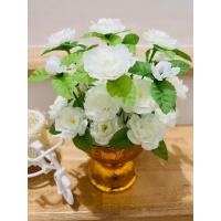 ราคา ดอกมะลิวันแม่ (พานดอกมะลิสีขาวพุ่มใหญ่วันแม่ พานใหญ่ 25*18 ซม.) พานมะลิวันแม่ พานไหว้แม่ พานดอกมะลิ ดอกมะลิผ้า ดอกมะลิปล (22142573045)