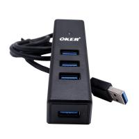 ราคา USB3.0 HUB 4 PORTS OKER H-341 (19486345256)