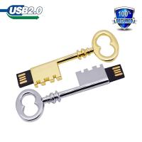 ราคา USB 2.0 Chave De Metal U Disk 4GB 8GB 16GB 32GB 64GB 128GB ไดรฟ์ปากกา Memory Stick Disko Flas USB Flash (47407479686)