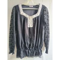 ราคา เสื้อลูกไม้คอเหลี่ยมแบรนด์Colza (28652989317)