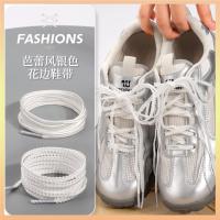 ราคา รองเท้าผ้าใบแบน เชือกผูก สไตล์บัลเล่ต์ สบายในการสวมใส่ เหมาะสำหรับรองเท้าลำลองหรือกิจกรรมกีฬา (42265001313)