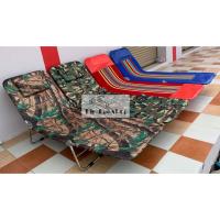 ราคา เตียงพับ เตียงสนาม เตียง3พับ 4สี (2534048647)
