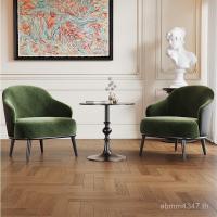 ราคา ห้องนั่งเล่นสไตล์โบราณ French Hospitality Designer โซฟาเดี่ยว Retro โต๊ะเก้าอี้ B & เก้าอี้เก้าอี้พักผ่อน B & B โรงแรม EUDI (41179927643)
