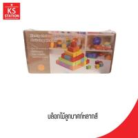 ราคา บล็อคไม้หลากสี 100ชิ้น ECE-9032 (49109768535)