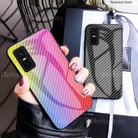 ราคา สําหรับ Infinix GT 30 20 GT30 GT20 Pro GT30Pro GT20Pro InfinixGT30Pro InfinixGT20Pro 5G Gradient สีคาร์บอนไฟเบอร์รูปแบบกระจกนิรภัยเคสโทรศัพท์กันกระแทกป้องกัน (41806820650)