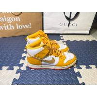 ราคา รองเท้า Nike dunk high “University Gold” size.8us(25cm.) มือสองสภาพดี(ไม่มีกล่อง) (51506983878)