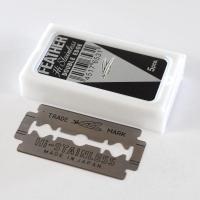ราคา (มี5ใบมีด)ใบมีดโกนขนนก 2 คม,Feather HI - STAINLESS DOUBLE EDGE (1595067076)