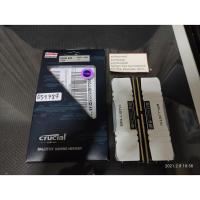 ราคา RAM Crucial Ballistix RGB 16GB (8GBx2) DDR4 3600MHz (White) (5079311691)