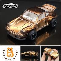 ราคา โมเดลรถเก่าของเล่นเก่า รถสะสมโบราณ มือสอง: MAJORETTE PORSCHE TURBO สีทอง (29852758739)