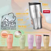 ราคา Silver Buffalo Tumbler แก้วน้ำสแตนเลสเก็บความร้อนและความเย็น สินค้าคละสี (14750138787)