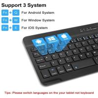 ราคา Wireless Bluetooth Keyboard Tablet Phone Computer Mini Keyboard คีย์บอร์ดบลูทูธไร้สาย ใช้ได้กับโทรศัพท์มือถือ (55203142332)