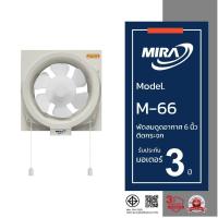 ราคา MIRA มิร่า พัดลมดูดอากาศ ระบายอากาศ ติดกระจก 6 นิ้ว รุ่น M-66 (1422114708)
