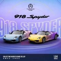 ราคา TIME MICRO 1/64 PORSCHE 918 SPYDER Blue Pink/Yellow ไล่ระดับสีม่วง (28294202685)