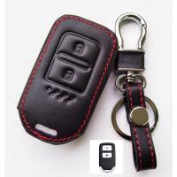 ราคา ซองหนังกุญแจรีโมท HONDA Jizz, HR-V ,CR-V ,BR-V เคสรีโมท เคสกุญแจ Smart Key 2 ปุ่ม (21320503468)