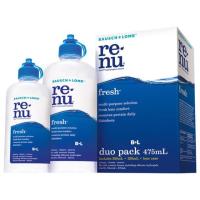 ราคา renu fresh multi-purpose solution น้ำยาล้างแช่คอนแทคเลนส์ ยี่ห้อ Renu รุ่น Fresh ขนาด120ml และ355ml (854131174)