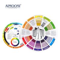 ราคา Professional Eyebrow Color Wheel Professional Color Palette Quality of Professional Makeup Set tattoo spray color wheel (53407604126)