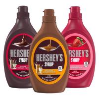 ราคา Hershey’s syrup chocolate /strawberry /caramel 623g. นำเข้าจากอเมริกา ไซรัปคาราเมล สตอเบอรี่ ช็อกโกแลต (18685974847)