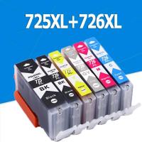 ราคา PGI 725XL CLI 726XL ตลับหมึก PGI725XL CLI726XL ตลับหมึกสำหรับ Canon IP4870/IP4970/IX6560/MG5170/MG5270/MG5370/MG6170 (8076531726)