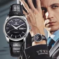 ราคา Star Emperor STARKING Men's Watch Automatic Mechanical Watch3Dual Calendar Business Men's Watch (51455542337)