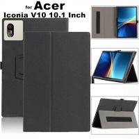 ราคา for Acer Iconia V10 V 10 10.1 Inch Leather Magnetic All Inclusive Fall Protection Tablet Case (28638162394)