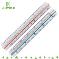 ราคา หยูเจี๋ย เครื่องชั่ง Proportional 1:20-1:500 โลหะ/พลาสติกสามเหลี่ยมสเกลที่แม่นยํา 10/15/30 ซม. ร่างเครื่องมือวัดเมตริกขนาดไม้บรรทัดสถาปนิก (54959280670)