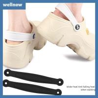 ราคา WELLNOW สายรัดรองเท้าแตะชายหาด ปรับได้ วัสดุ EVA Hole สำหรับการยึดและการตกแต่งรองเท้า (45359571997)