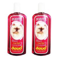 ราคา Hobbyy แชมพู อาบน้ำแมว สำหรับแมวขนยาว 500 มล. (2 ขวด) ฮ็อบบี้ Long Haired Cat Shampoo 500 ml. (2 unit) (1140941921)