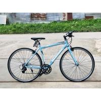 ราคา จักรยานไฮบริด Bianchi Roma2 แท้ สีฟ้าสวยๆ (คันที่ 3 ไซส์ 50 cm) เบาะดำขลิบขาว เฟรมอะลู (TW) (11317005374)