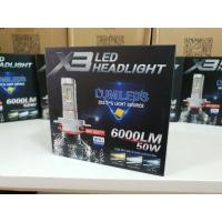 ราคา (ส่งในไทย) ไฟหน้า led x3 ขั่วH4 H11 (8272092226)