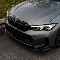 ราคา For BMW G20 G21 Lci M Sport 3D Style Front Bumper Lip Spoiler Diffuser Splitter 330i 330e M340i M34 (44653172000)