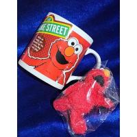 ราคา ■CTCERAMIX ~✨️ Sasame Street Elmo Mug Cup With Doll By Sanrio แก้วมัคเอลโม่ มีตุ๊กตาพร้อมกล่อง (27712858715)