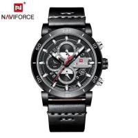ราคา นาฬิกา นาฬิกา naviforce แท้ รุ่น NF9131 B/GY/B สีดำเทา สายหนัง รับประกัน 1ปี ของแท้ 100% (1825643262)