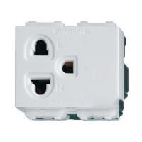 ราคา เต้ารับเดี่ยว มีกราวด์ WEG1191K Panasonic (25973980490)