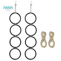 ราคา 2PCS แหวนปีนเขางูชุด,ปรับ Ball Python Enrichment Hoop Chain ของเล่นสําหรับงูข้าวโพด, นกแก้ว (46059618583)