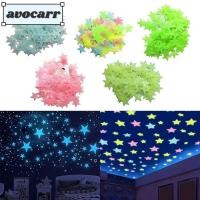 ราคา สติ๊กเกอร์ดาวเรืองแสง AVOCAR, สติ๊กเกอร์ติดผนังเรืองแสง DIY สีสันสดใส, วอลล์เปเปอร์เรืองแสงในที่มืดสติ๊กเกอร์ติดผนังห้องนอนเพดานห้องนั่งเล่น (26555583024)